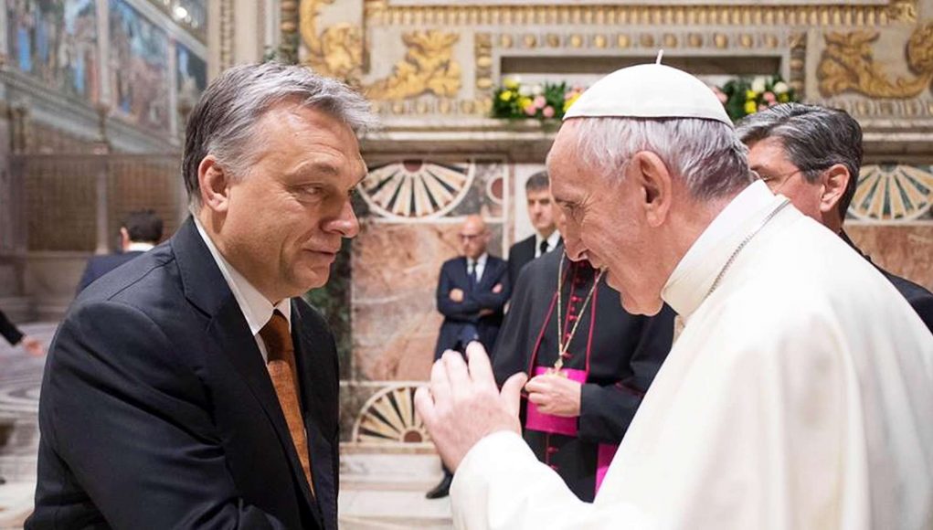 ferencorban Ferenc pápa Orbán Viktor