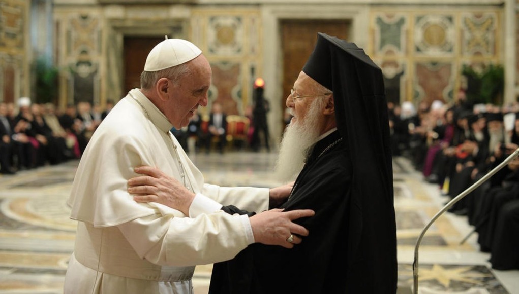 Ferenc_Papa_Barthomolaiosz_patriarka